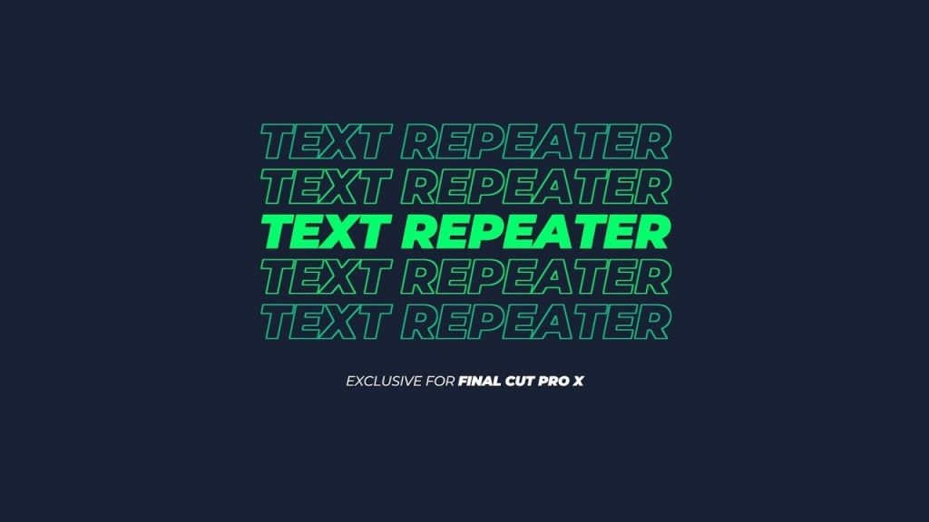 Text Repeater